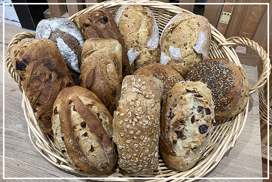 Panier de pains spéciaux