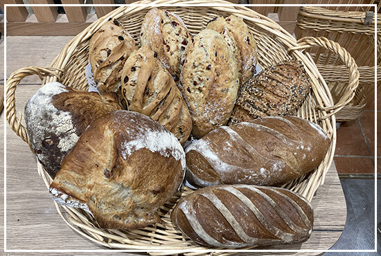 Panier de pains spéciaux